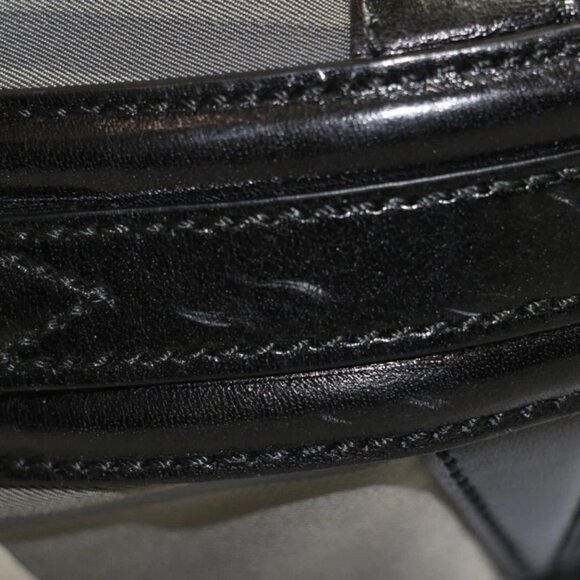 Burberry Tri Color Beat Check Nylon & Leather Hobo - Picture 6 of 14